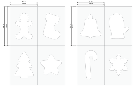 Christmas Router Templates