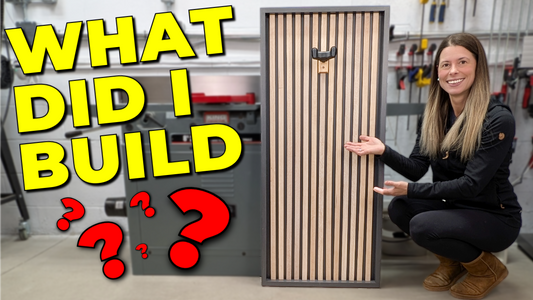 Build A Custom Guitar Display Case // DIY Woodworking