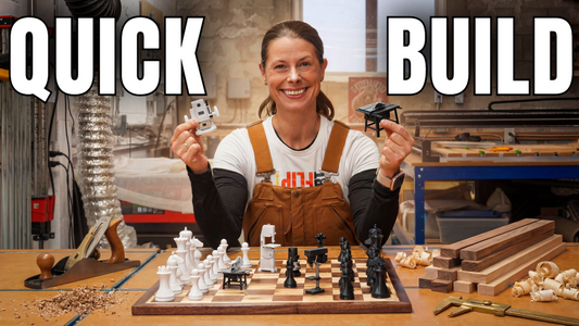 DIY Chess Board Woodworking Project Step-by-Step