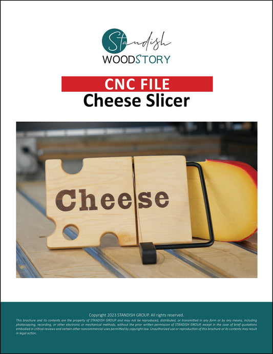 Cheese Slicer CNC file + SVG