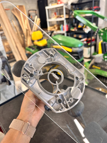 XL Router Base Plate for Dewalt Plunge Router