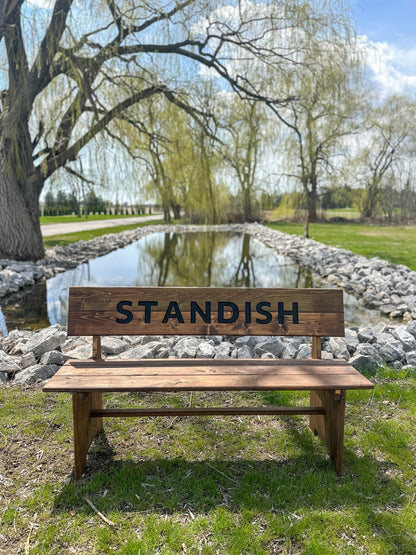 DIY Outdoor Bench  - Woodworking Plans