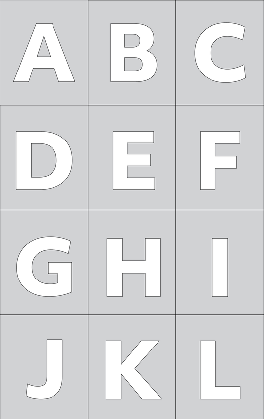 Letter Router Templates