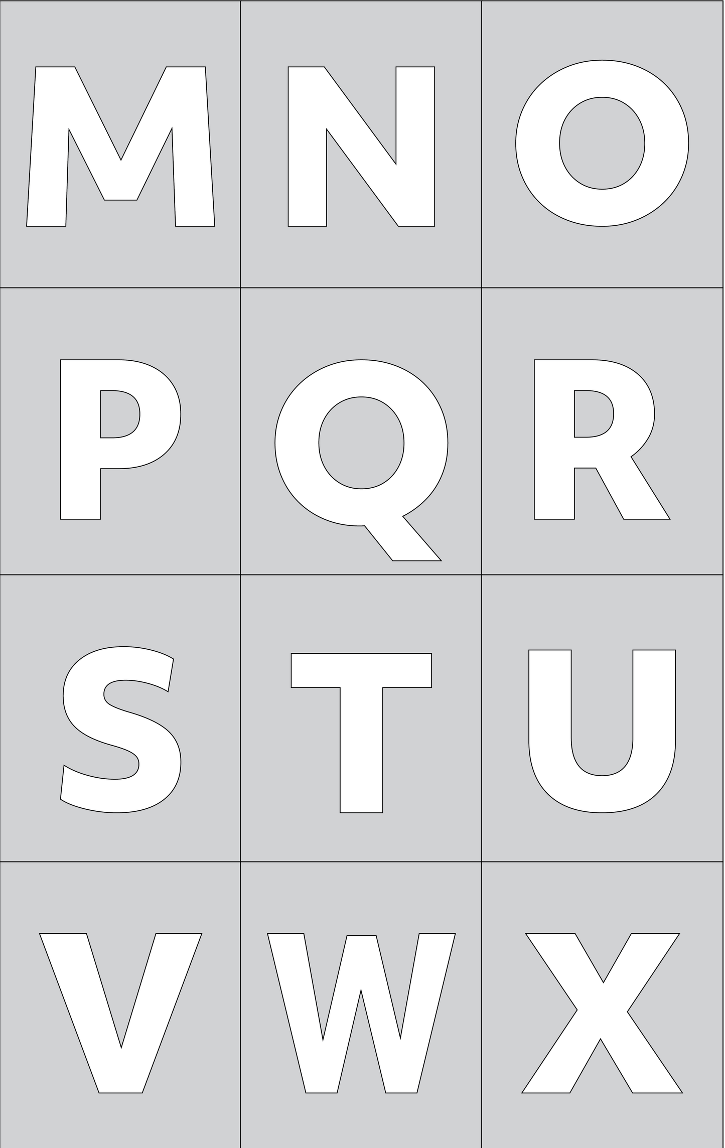 Letter Router Templates