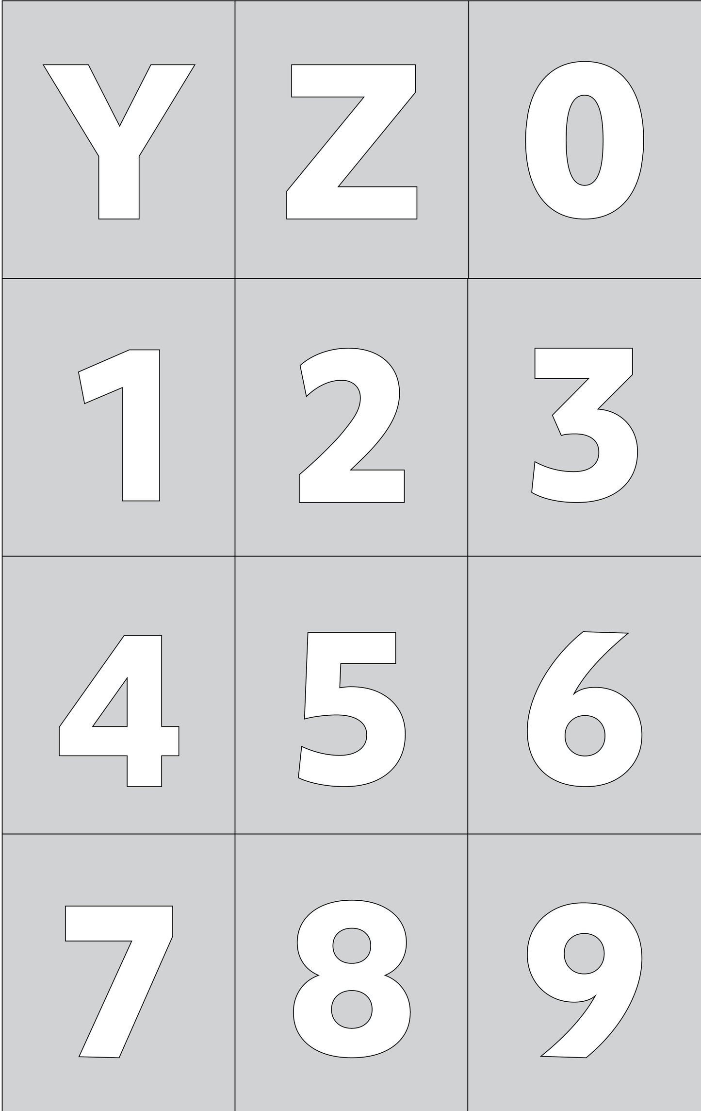 Letter Router Templates