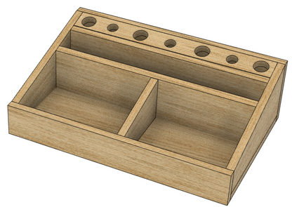 Makeup & Brush Organizer - DIY DIGITAL PLANS