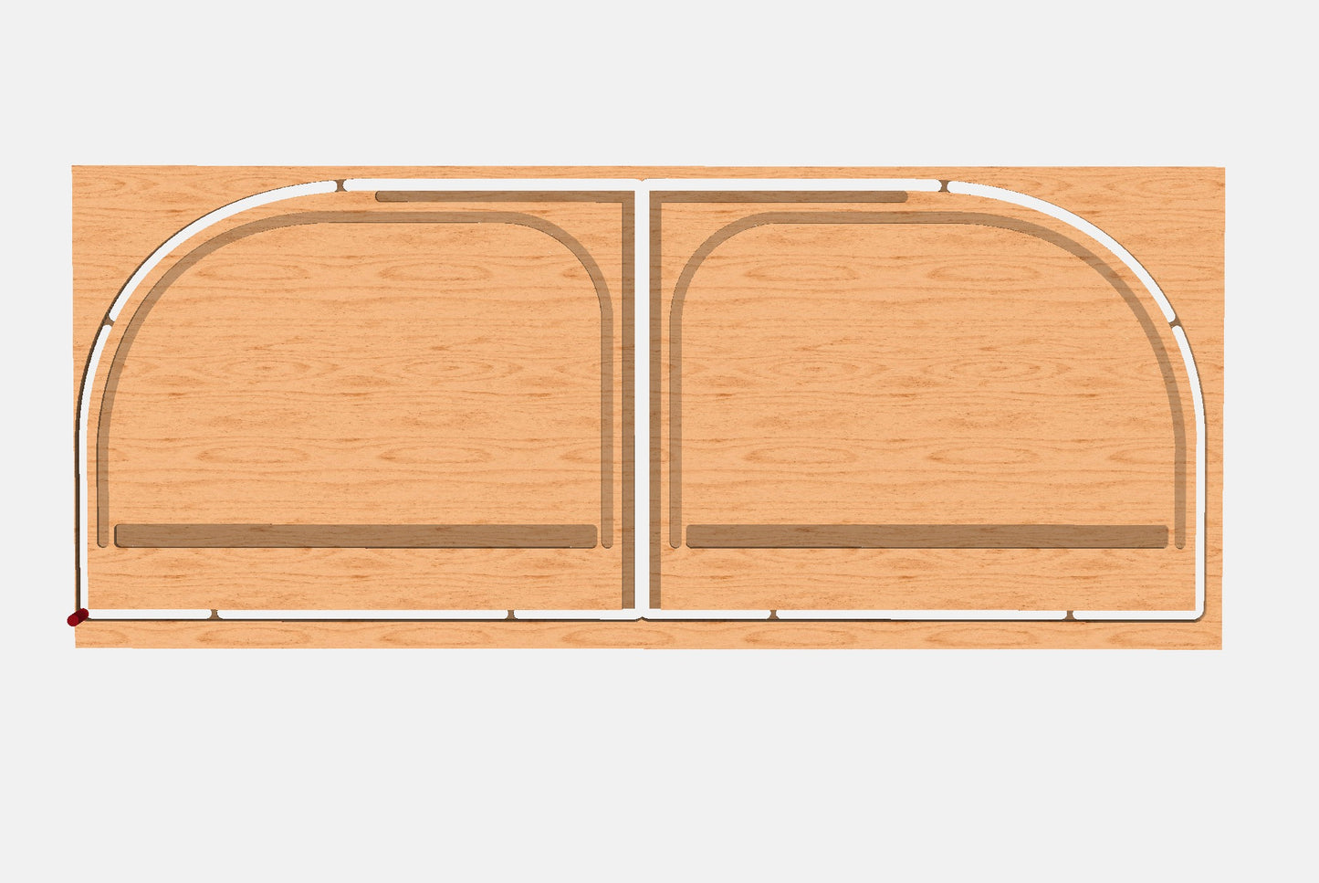 Tambour Breadbox CNC file + SVG + Cut List