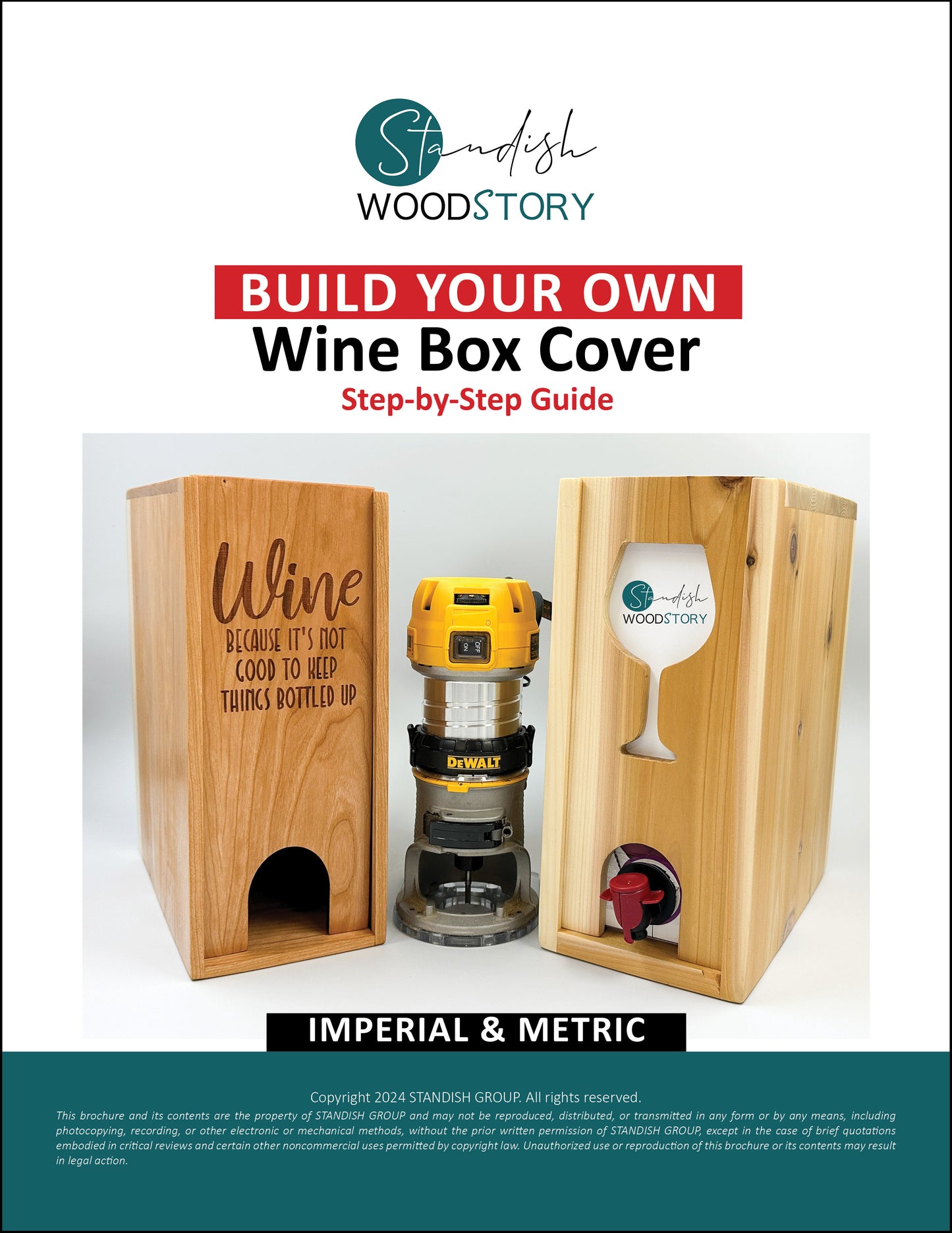 Wine Box Dispenser - DIY Woodworking