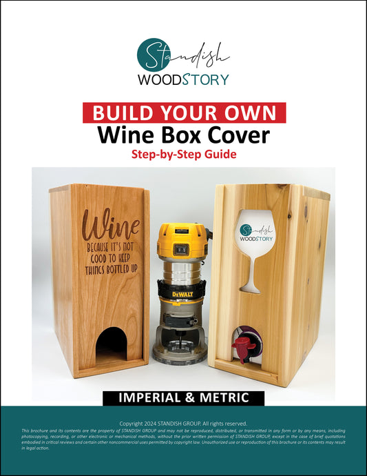 Wine Box Dispenser - DIY Woodworking