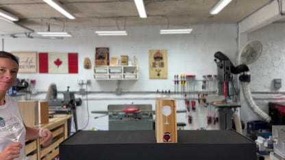 Wine Box Dispenser - DIY Woodworking