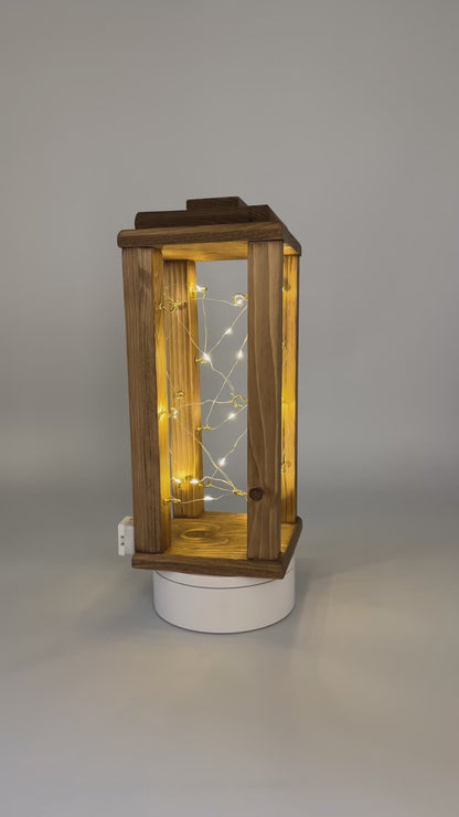 Rustic Wood Lantern Building Plan - DIY Woodworking